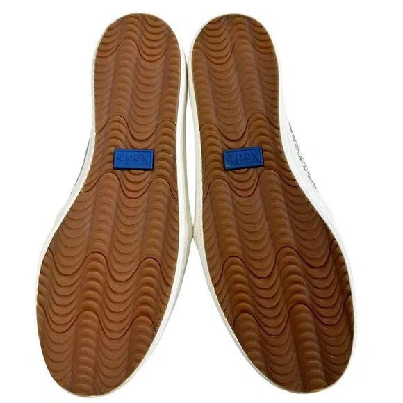 Keds Kate Spade Rose Gold/ Champagne Cream Double Decker SlipOn Sneaker Size 8.5 - Picture 12 of 16